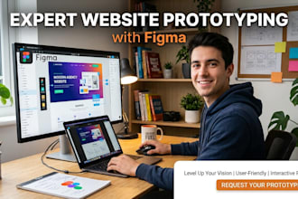 create prototype of website