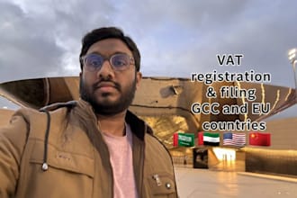 handle vat filing and tax compliance for ksa, gcc and eu companies