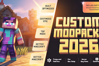 fix create setup optimize install minecraft modpack server setup forge fabric