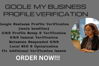 write google business profile reinstatement with profile verification