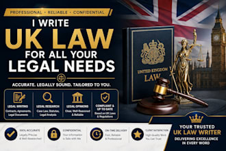 write UK law for all your legal needs