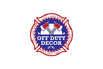 make exceptional logo for firefighters woodworking company