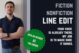 line edit your fiction book