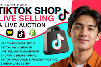 setup your tiktok shop, tiktok live selling, tiktok shop manager, live shopping