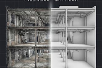 convert point cloud to bim in revit or archicad