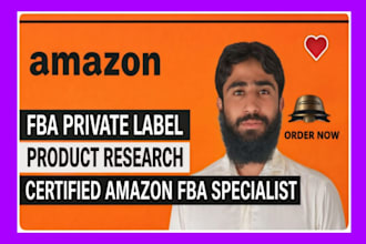 be your amazon fba private label virtual assistant,product research,ppc expert