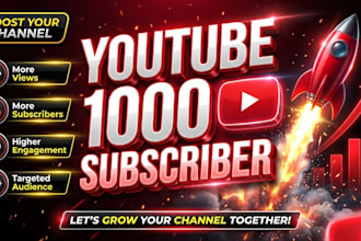 get fast 1000 real youtube followers guarantee
