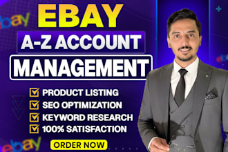 do ebay product hunting and a to z store management