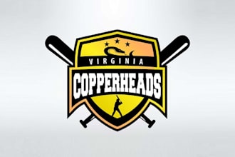 design top quality youth sports team logo