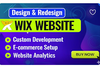 design redesign develp wix website studio online store webflow to wordpress site
