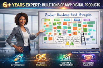 create your product roadmap, user stories, and mvp strategy