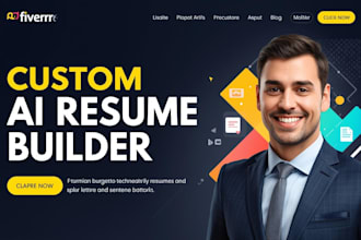build a professional ai resume generator website