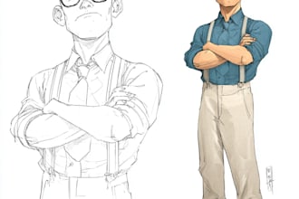 and design your comic character