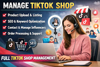 manage your tiktok shop