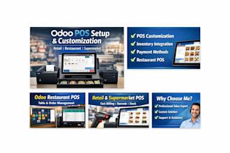 odoo pos setup, customization, integration, retail, restaurant pos expert