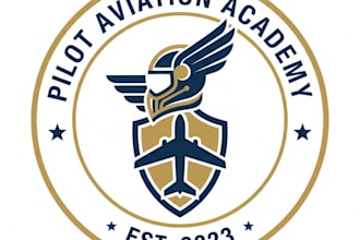 design a bold and professional pilot logo for your brand