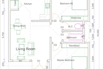 redraw pdfs or sketches into accurate archicad 2d drawings