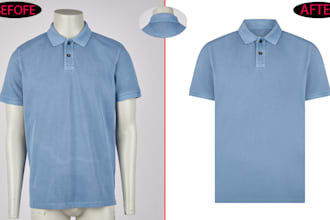 create ghost mannequin and 3d neck joint