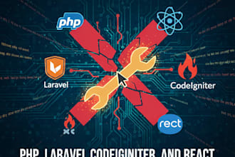 fix PHP and laravel backend bugs quickly