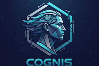design a modern and professional head logo for your brand