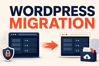 professionally migrate wordpress website to new host or change domain