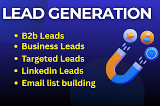 do lead generation, business leads and email list building