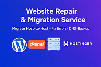 setup web hosting on hostinger, bluehost, sitegroud, hostgator, and godaddy