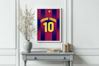 make football kit digital poster or phone wallpaper for you