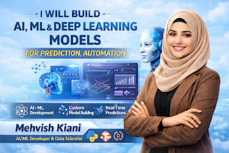 build ai, ml, and deep learning models for prediction and automation