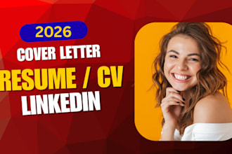 design ats optimized resume, CV and cover letter for USA UK canada jobs