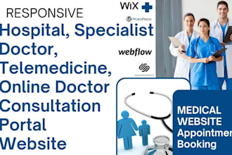 build specialist doctor, telemedicine, online doctor consultation portal website