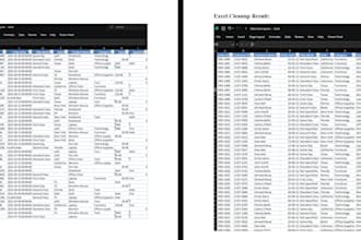 do microsoft excel data cleaning and formatting