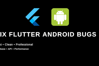 develop or fix your flutter android app professionally
