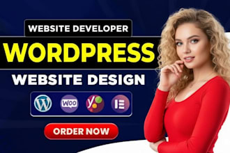 build or rebuild wordpress website business website build