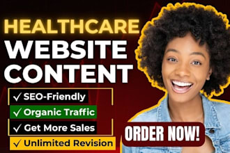 write seo healthcare website home care website content and home care leads copy