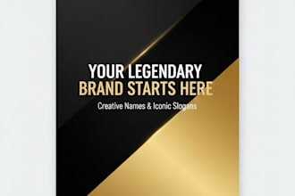craft professional brand identity names and powerful taglines