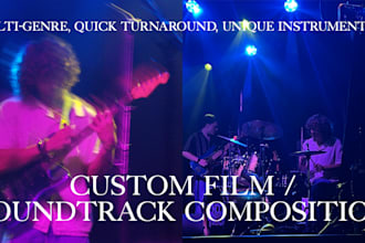 write and record an alternative or indie style rock song for film or soundtracks