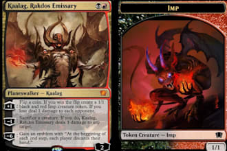 build a custom magic the gathering edh commander deck custom mtg tokens for you