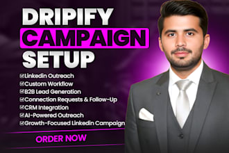 linkedin outreach automation setup using dripify