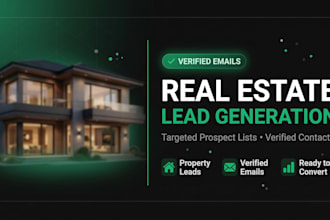 real estate lead generation and verified emails