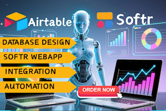 do airtable database softr expert automation integration, airtable interface