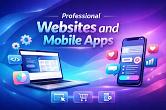provide professional websites and mobile apps