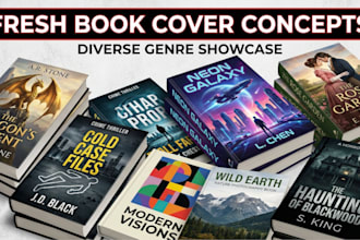 design fantasy book cover, KDP book cover, kindle cover, ebook cover