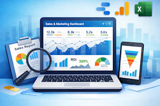 clean and analyse your sales, marketing, and business data
