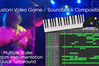 make an awesome song for a video game or soundtrack