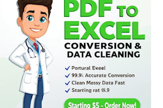 convert PDF, scanned documents to excel with accuracy