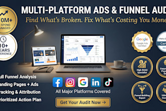 audit your google ads, meta ads, and marketing funnel for clinics or service biz