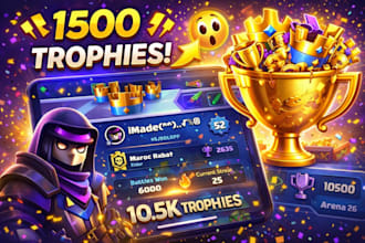 help you increase trophies in clash royale fast and safely