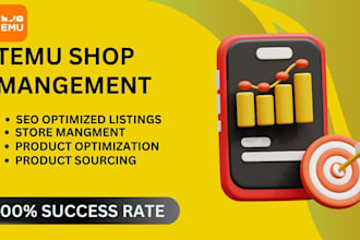 setup temu shop, find temu products and handle temu seller account