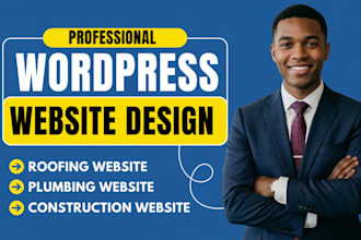 construction website design, contractor website, construction website redesign